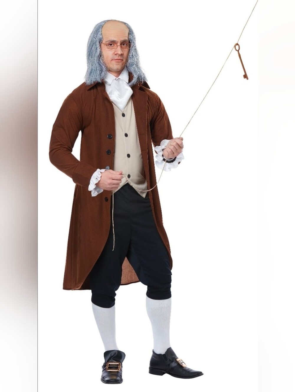 Adult Benjamin Franklin Costume Medium